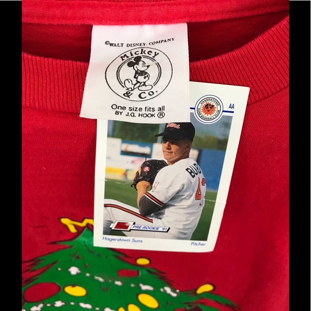 Vintage Micky and Minnie Christmas Shirt - Picture 3 of 5